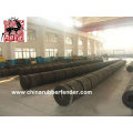 Cylindrical hollow tugboat fender for boats